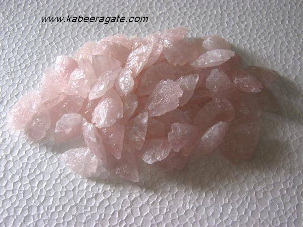 Rose Quartz Arrowheads